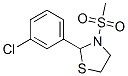 Thiazolidine, 2-(3-chlorophenyl)-3-(methylsulfonyl)- (9ci)Structure,537678-43-6Structure Thiazolidine, 2-(3-chlorophenyl)-3-(methylsulfonyl)- (9ci) Structure,537678-43-6Structure