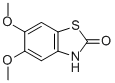 (9ci)-5,6-二甲氧基-2(3H)-苯并噻唑酮結(jié)構式_53827-52-4結(jié)構式