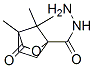 (9ci)-4,7,7-三甲基-3-氧代-2-噁雙環(huán)[2.2.1]庚烷-1-羧酸肼結構式_539858-02-1結構式