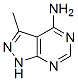 3-Methyl-1h-pyrazolo[3,4-d]pyrimidin-4-amine Structure,5399-44-0Structure