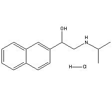 (+/-)-丙萘洛爾結(jié)構(gòu)式_54-80-8結(jié)構(gòu)式