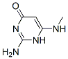 4(1H)-pyrimidinone, 2-amino-6-(methylamino)-(6ci,9ci)Structure,54004-20-5Structure 4(1H)-pyrimidinone, 2-amino-6-(methylamino)-(6ci,9ci) Structure,54004-20-5Structure