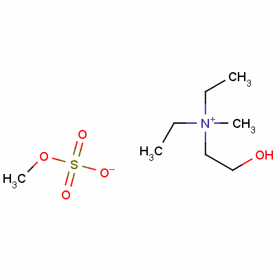 Diethyl-(2-hydroxyethyl)-methylazanium methyl sulfateStructure,54135-54-5Structure Diethyl-(2-hydroxyethyl)-methylazanium methyl sulfate Structure,54135-54-5Structure