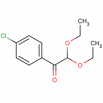 1-(4-Chlorophenyl)-2,2-diethoxyethan-1-oneStructure,54149-83-6Structure 1-(4-Chlorophenyl)-2,2-diethoxyethan-1-one Structure,54149-83-6Structure