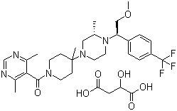 Vicriviroc malate結構式_541503-81-5結構式