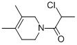 (9ci)-1-(2-氯-1-氧代丙基)-1,2,3,6-四氫-4,5-二甲基-吡啶結(jié)構(gòu)式_54152-10-2結(jié)構(gòu)式