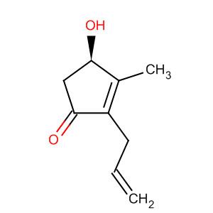 (R)-4-羥基-3-甲基-2-(2-丙烯基)-2-環(huán)戊烯-1-酮結(jié)構(gòu)式_54225-47-7結(jié)構(gòu)式