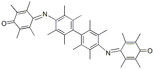 N,N-雙(2,3,5,6-四甲基-4-氧代-2,5-環(huán)己二烯-1-基)-2,2,3,3,5,5,6,6-八甲基-1,1-聯(lián)苯-4,4-二胺結(jié)構(gòu)式_54245-95-3結(jié)構(gòu)式