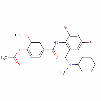 BrovanexineStructure,54340-61-3Structure Brovanexine Structure,54340-61-3Structure