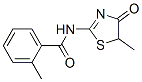Benzamide,n-(4,5-dihydro-5-methyl-4-oxo-2-thiazolyl)-2-methyl-(9ci)Structure,543696-70-4Structure Benzamide,n-(4,5-dihydro-5-methyl-4-oxo-2-thiazolyl)-2-methyl-(9ci) Structure,543696-70-4Structure