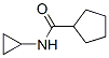 Cyclopentanecarboxamide,n-cyclopropyl-(9ci)Structure,544414-79-1Structure Cyclopentanecarboxamide,n-cyclopropyl-(9ci) Structure,544414-79-1Structure