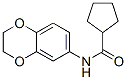 Cyclopentanecarboxamide,n-(2,3-dihydro-1,4-benzodioxin-6-yl)-(9ci)Structure,544415-79-4Structure Cyclopentanecarboxamide,n-(2,3-dihydro-1,4-benzodioxin-6-yl)-(9ci) Structure,544415-79-4Structure