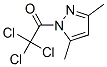 1H-pyrazole,3,5-dimethyl-1-(trichloroacetyl)-(9ci)Structure,544460-00-6Structure 1H-pyrazole,3,5-dimethyl-1-(trichloroacetyl)-(9ci) Structure,544460-00-6Structure
