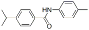 Benzamide,4-(1-methylethyl)-n-(4-methylphenyl)-(9ci)Structure,544462-18-2Structure Benzamide,4-(1-methylethyl)-n-(4-methylphenyl)-(9ci) Structure,544462-18-2Structure