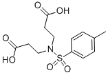 N-p-Toluenesulfonylimino-3，3′-dipropionic Acid Structure,5446-58-2Structure