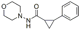 Cyclopropanecarboxamide,n-4-morpholinyl-2-phenyl-(9ci)Structure,544702-48-9Structure Cyclopropanecarboxamide,n-4-morpholinyl-2-phenyl-(9ci) Structure,544702-48-9Structure