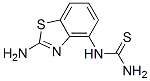 Thiourea, (2-amino-4-benzothiazolyl)- (9ci)Structure,544704-27-0Structure Thiourea, (2-amino-4-benzothiazolyl)- (9ci) Structure,544704-27-0Structure