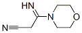 Morpholine,4-(2-cyano-1-iminoethyl)-(9ci)Structure,54503-98-9Structure Morpholine,4-(2-cyano-1-iminoethyl)-(9ci) Structure,54503-98-9Structure
