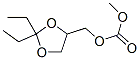 (2,2-Diethyl-1,3-dioxolan-4-yl)methyl methyl carbonateStructure,545517-65-5Structure (2,2-Diethyl-1,3-dioxolan-4-yl)methyl methyl carbonate Structure,545517-65-5Structure