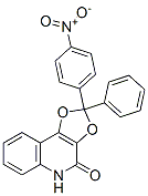 2-(4-Nitrophenyl)-2-phenyl-1,3-dioxolo[4,5-c]quinolin-4(5h)-one Structure,54616-41-0Structure