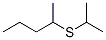 2-(Isopropylthio)pentaneStructure,54699-12-6Structure 2-(Isopropylthio)pentane Structure,54699-12-6Structure
