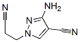 1H-pyrazole-1-propanenitrile,3-amino-4-cyano-Structure,54711-29-4Structure 1H-pyrazole-1-propanenitrile,3-amino-4-cyano- Structure,54711-29-4Structure