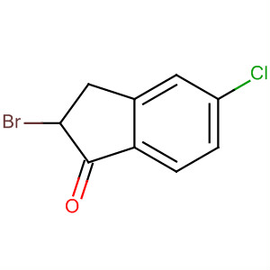 2-Bromo-5-chloro-2,3-dihydro-1h-inden-1-oneStructure,54714-53-3Structure 2-Bromo-5-chloro-2,3-dihydro-1h-inden-1-one Structure,54714-53-3Structure