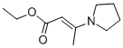 Ethyl (e)-3-(1-pyrrolidino)crotonateStructure,54716-02-8Structure Ethyl (e)-3-(1-pyrrolidino)crotonate Structure,54716-02-8Structure