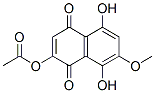 2-(Acetyloxy)-5,8-dihydroxy-7-methoxynaphthalene-1,4-dioneStructure,54725-00-7Structure 2-(Acetyloxy)-5,8-dihydroxy-7-methoxynaphthalene-1,4-dione Structure,54725-00-7Structure