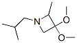 Azetidine,3,3-dimethoxy-2-methyl-1-(2-methylpropyl)-(9ci)Structure,547753-59-3Structure Azetidine,3,3-dimethoxy-2-methyl-1-(2-methylpropyl)-(9ci) Structure,547753-59-3Structure
