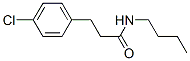 N-butyl-4-chlorobenzenepropanamideStructure,54833-21-5Structure N-butyl-4-chlorobenzenepropanamide Structure,54833-21-5Structure