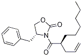 (4R)-3-[(2s)-1-氧代-2-(2-丙烯基)辛基]-4-芐基-2-噁唑烷酮結(jié)構(gòu)式_548783-48-8結(jié)構(gòu)式