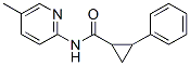 Cyclopropanecarboxamide,n-(5-methyl-2-pyridinyl)-2-phenyl-(9ci)Structure,549483-92-3Structure Cyclopropanecarboxamide,n-(5-methyl-2-pyridinyl)-2-phenyl-(9ci) Structure,549483-92-3Structure