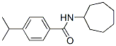 Benzamide,n-cycloheptyl-4-(1-methylethyl)-(9ci)Structure,549485-76-9Structure Benzamide,n-cycloheptyl-4-(1-methylethyl)-(9ci) Structure,549485-76-9Structure