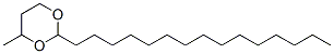 4-Methyl-2-pentadecyl-1,3-dioxaneStructure,54950-57-1Structure 4-Methyl-2-pentadecyl-1,3-dioxane Structure,54950-57-1Structure