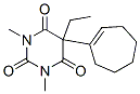 5-(1-環(huán)庚烯-1-基)-5-乙基-1,3-二甲基-2,4,6(1h,3h,5h)-嘧啶三酮結(jié)構(gòu)式_54965-32-1結(jié)構(gòu)式