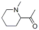 Ethanone,1-(1-methyl-2-piperidinyl)-(9ci)Structure,54969-36-7Structure Ethanone,1-(1-methyl-2-piperidinyl)-(9ci) Structure,54969-36-7Structure