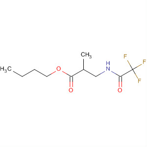2-Methyl-n-(trifluoroacetyl)-β-alanine butyl esterStructure,54986-69-5Structure 2-Methyl-n-(trifluoroacetyl)-β-alanine butyl ester Structure,54986-69-5Structure