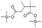 2,2,3-Trimethylpentanedioic acid bis(trimethylsilyl) esterStructure,55044-26-3Structure 2,2,3-Trimethylpentanedioic acid bis(trimethylsilyl) ester Structure,55044-26-3Structure
