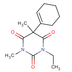 5-(1-環(huán)己烯-1-基)-1-乙基-3,5-二甲基-2,4,6(1h,3h,5h)-嘧啶三酮結(jié)構(gòu)式_55044-42-3結(jié)構(gòu)式