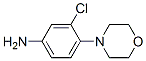 3-Chloro-4-morpholinoanilineStructure,55048-24-3Structure 3-Chloro-4-morpholinoaniline Structure,55048-24-3Structure