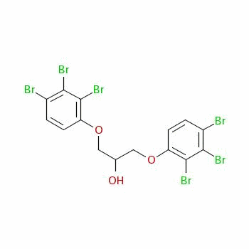 1,3-Bis(tribromophenoxy)propan-2-olStructure,55067-98-6Structure 1,3-Bis(tribromophenoxy)propan-2-ol Structure,55067-98-6Structure