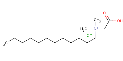 (Carboxymethyl)dodecyldimethylammonium chlorideStructure,55142-08-0Structure (Carboxymethyl)dodecyldimethylammonium chloride Structure,55142-08-0Structure