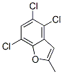 4,5,7-Trichloro-2-methylbenzofuranStructure,55162-33-9Structure 4,5,7-Trichloro-2-methylbenzofuran Structure,55162-33-9Structure
