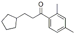 3-Cyclopentyl-1-(2,4-dimethylphenyl)-1-propanoneStructure,55191-11-2Structure 3-Cyclopentyl-1-(2,4-dimethylphenyl)-1-propanone Structure,55191-11-2Structure