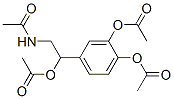 N-[2-乙酰基氧基-2-[3,4-雙(乙?；趸?苯基]乙基]乙酰胺結(jié)構(gòu)式_55191-56-5結(jié)構(gòu)式