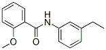 Benzamide,n-(3-ethylphenyl)-2-methoxy-(9ci)Structure,551912-87-9Structure Benzamide,n-(3-ethylphenyl)-2-methoxy-(9ci) Structure,551912-87-9Structure