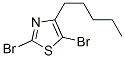 Thiazole, 2,5-dibromo-4-pentyl- (9ci)Structure,551939-31-2Structure Thiazole, 2,5-dibromo-4-pentyl- (9ci) Structure,551939-31-2Structure