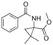 Cyclopropanecarboxylic acid,1-(benzoylamino)-2,2-dimethyl-,methyl esterStructure,552337-17-4Structure Cyclopropanecarboxylic acid,1-(benzoylamino)-2,2-dimethyl-,methyl ester Structure,552337-17-4Structure