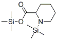 1-(Trimethylsilyl)-2-piperidinecarboxylic acid trimethylsilyl esterStructure,55255-44-2Structure 1-(Trimethylsilyl)-2-piperidinecarboxylic acid trimethylsilyl ester Structure,55255-44-2Structure
